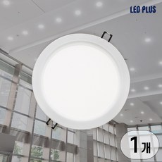 엘이디플러스 매입 매립등 LED 고효율 다운라이트 6인치 15W, 1개, 4000K