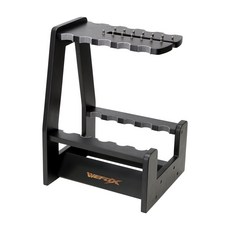 WEFOX 木製2合1 置竿線輪展示架 WDX-1203