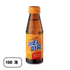 롯데 비타파워 비타민음료, 100ml, 100개