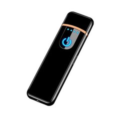 미니 텅스텐 전자 무연 라이터 휴대용 풀다운 점화기 방풍 USB 충전식 초박형 라이터 SmokerGift