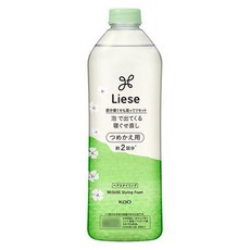 Kao 花王 Liese早晨整髮造型泡沫 補充裝, 1瓶, 340ml