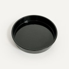 [레스토] 무쇠 법랑 등심팬 선반 대도식당 원형 철판 불판, 1개, 28cm