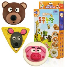 쪼물락 비누 클레이 동물농장 비누 만들기 세트, 1개