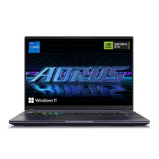 기가바이트 2024 어로스 16X 코어i7 인텔 14세대 지포스 RTX 4070, Midnight Gray, 1TB, 16GB, WIN11 Home, AORUS 16X ASG-53KRH