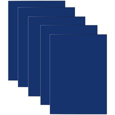 다한진 컬러 포맥스판 A3(297mm420mm*3T) 두께3mm 교재용 미술용 DIY용, 5개, 청색