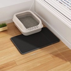 화장실 소형 벌집 고양이 모래빠짐 매트 발판 32002pc 1(PC), 1개