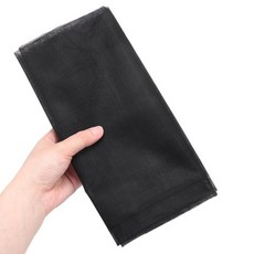 메쉬 소재 모기장 가족 보호 맞춤형 커튼 DIY 여름 공급 곤충 스크린 벌레, 01 black