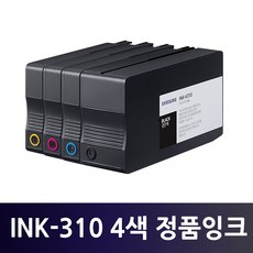 삼성 정품 번들 잉크 INK-K310 Y310 C310 M310 4색 세트 SL-J3520W J3560FW J3525W J3570W, 4색세트, 1개