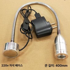 작업대 램프 이물질 먼지 제품 검사 조명 LED 녹생광, J.220V 3W 녹색LED (자석), 220V 3W 그린 자석 베이스, 1개
