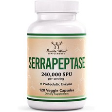 미국내수용 세라펩타제 세라펩타아제 240000spu, 1개, 120정