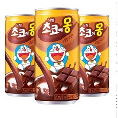 레쓰비 캔커피 업소용 초코에몽 175ml 30캔 각15캔 미니캔 음료수 초코우유, 30개