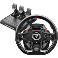 THRUSTMASTER T248R 賽車遊戲方向盤，支援 PS5 PC，三踏板, 1個