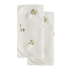 아기띠 커버 침받이 에르고 호환 힙시트 침패드 카시트 안전벨트 커버, 올리브 침받이, 1개