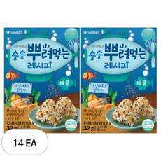 아이배냇 솔솔 뿌려먹는 레시피, 해물, 32g, 14개