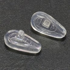 플러스핫템 20p 나사형 고급 폭신 에어 안경 실리콘 코받침 업그레이드 잘 안찢어지는 단단한 착용감 좋은 코패드 교체 코자국 완화 미끄럼 흘러내림 방지 셀프 수리