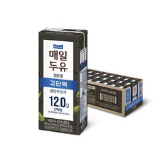 매일유업 검은콩 식물성 단백질 고단백 두유, 190ml, 72개