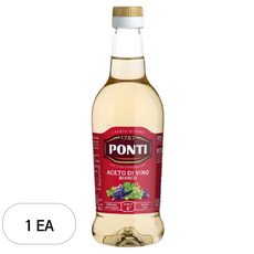 폰티 화이트 와인식초, 1개, 500ml
