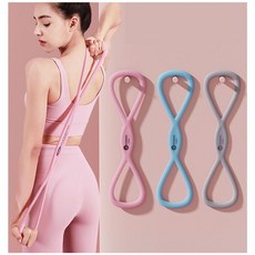 여성 요가 홈트 헬스 8자 스트링_ 2027546745EA, 퍼플25LB