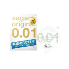 SAGAMI 相模 0.01 極潤保險套, 1個, 2個裝