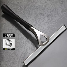 不鏽鋼手持刮水器, 1個, 手持刮水器 配掛鉤