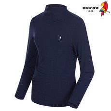 마코 (여성)심플 하이넥 티셔츠_MMW3TB93