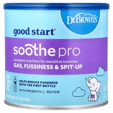 Good Start Soothe Pro 영유아 분유 0~12개월 549g(19.4oz) Start (굿 스타트), 1개, 549g