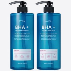1+1 아브카 바하 플러스 티트리 아크네케어 바디워시 800ml 등드름케어, 1개
