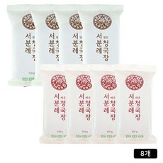서일농원 서분례 명인청국장 + 매운청국장, 110g, 8개