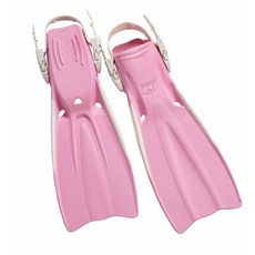 PROBLUE F-742 橡膠導流潛水蛙鞋, 粉,S