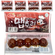 골든 맵추리 핵매운맛 메추리알, 25g, 5개