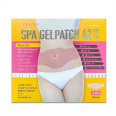 티티마리 스파겔패치 42&deg;C 코르셋형, 4개, 5개입