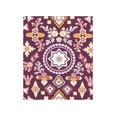 퀼트스타 아트갤러리 원단 면 로즈우드 미국 수입 패브릭 퀼트 퀼팅 천 아플리케 바느질 58482, 1개, 퍼플