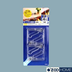 ZOO HOME 桌布固定夾, 1個, 1包｜4個裝