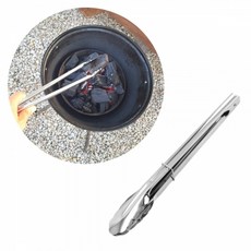 캠핑 숯집게 바베큐 집게 불판 조리 대형 취사용품