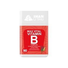 山立樹藜麥超感維他命B群(90入/罐) 12小時長效釋放 植萃B群(非化學非酵母) 全穀物來源(藜麥x蕎麥)4倍吸收率, 1個, 90顆