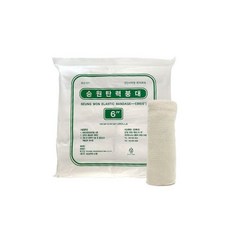승원 면 탄력붕대 15cm 12개입 6인치 순면 압박붕대, 1개