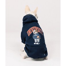 예일 유니버시티 댄 도기 후드 네이비 189357, XL