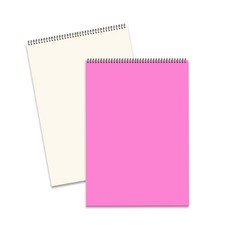 [상우아트] 칼라무지 종합장 무선 20매 분홍 낱권