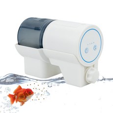 自動餵食器 魚缸定時投料機 觀賞魚烏龜適用, 1個