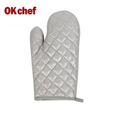 [3시마감 당일출발}OK chef 오븐장갑(방열)31cm 1P, 실버, 1개