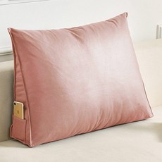 삼각 등받이쿠션 침대용 세탁 소파용 허리받침 헤드보드