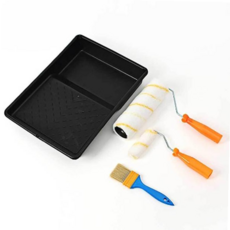 수성 페인팅 유성 롤러 구석 옐로우 4P 도구세트 59000EA 1EA, 본상품