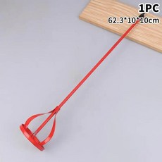 드릴 믹서 부착물 페인트 그라우트 모르의 손쉬운 혼합 육각 헬리컬 패들 전문가용, 1개