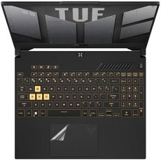 ASUS TUF 게이밍 F15 스티커 보호대 무광택 터치패드 필름, 01 Matte transparent