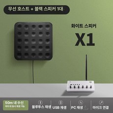 미디 컨트롤러 MIDI 페이더 커브 프로페셔널, 1개, 3.[플러그인]무선본체+블랙스피커1개