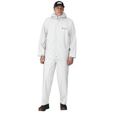 FROGG TOGGS WayPoint Angler 남성용 방수 내구성 있는 재킷 4방향 스트레치 화이트 XL 화이트., FROGG TOGGS WayPoint Angler 남성