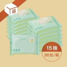 uni BABE純水厚片柔濕巾96包箱購超值組，溫和不刺激，寶寶肌膚適用, 96, 15, 1g