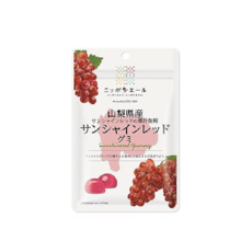 JA 전농 야마나시현산 선샤인레드 포도맛 구미 젤리 40g 10개세트 / 일본 젤리