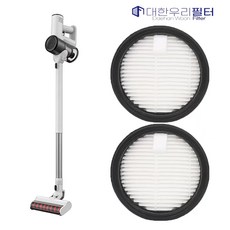 대한우리필터 무선청소기 V25000 헤파필터 호환 VE35 V31000 V38, 2개, 수량