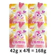 캐치티니핑 하츄핑의 4D젤리, 168g, 1세트, 혼합과일맛